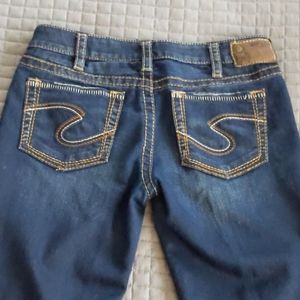 Silver Aiko bootcut jeans